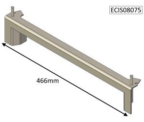 ECIS08075 Parkray MultiFuel Retainer Support |  Aspect 8 Slimline